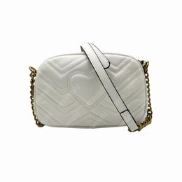 High Quality Marmont Women Handbags Silver Chain Shoulder Bags Crossbody Soho Bag Disco Messenger Bag Purse Wallet 5colors in stoc222l