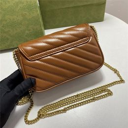 Fashion Classic Handbags Women Bags Luxurys Designers cross body MINI 3 Size Genuine leather High quality Marmont Crossbody Purses253K