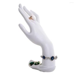 Jewelry Pouches 70% Mannequin Hand Jewellery Glove Ring Bracelet Display Show Stand Rack Holder