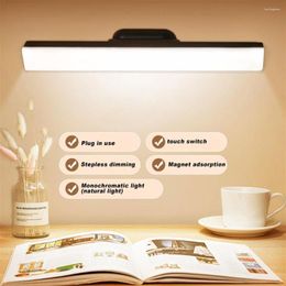 Table Lamps Led Student Dormitory Lamp Eye Protective Desk Light Tube Usb Rechargeable Makeup Vanity