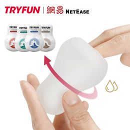 Компания красоты трифун 4 шт. Мужские мастурбационные яйца мастурбаторная чашка сексуальная карманная реалистичная смазочная смазочная продукция для взрослых.