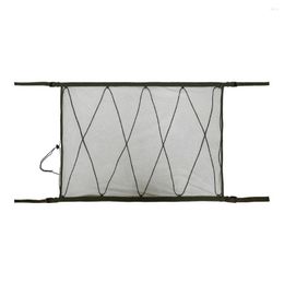 Car Organiser 35'x25' Vehicle Elastic Roof Ceiling Mesh Storage Bag Pouch For Van SUV