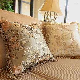 Pillow 1 Pc Recommend Europe Satin Jacquard Home Tassels Luxury/Elegant/Home/Sofa/Car Decor /PillowCases Coreless