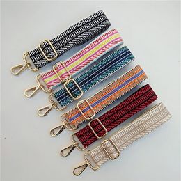 2021 Women Straps Handbag Belt Wide Shoulder Bag Strap Colourful Replacement Accessories Adjustable Strap for Belt217p