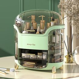 Storage Boxes Makeup Box Drawer-type Cosmetic Dust-proof Dressing Table Rack Large-capacity Exquisite Luxury Organiser