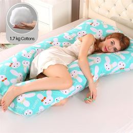 Maternity Pillows Pregnant for Women Nursing Breastfeeding Cushion Pregnancy U-Shape Mattress 221101