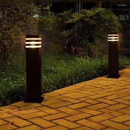 Outdoor LED Lawn Light Waterproof Aluminum Lamp Landscape Community Garden Courtyard Villa Grassland Road Lights
