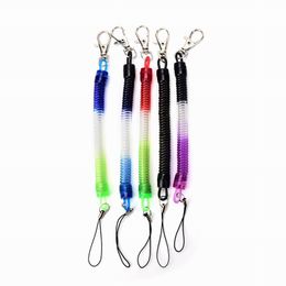 Vente en gros Bracelets de survie à la corde de pointe en plastique bracelet de poignet à la main Lanyard Keychain ID Badge Sonts de téléphone mobile
