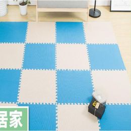 Carpets Household Daily Foam Mat 30 60cm Safety And Environmental Protection PE Puzzle Baby Mosaic Solid Color Living Room