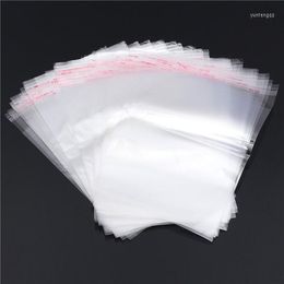 Jewelry Pouches 2022 E4 Clear Resealable Cellophane/BOPP/Poly Bags 13x20cm Transparent Opp Bag Packing Plastic Self Adhesive