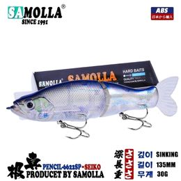 Baits Lures Swim Fishing Whopper Slow Sinking Vibration Soft Tail or Pike And Bass Hard Isca Artificiall Accessories 221101