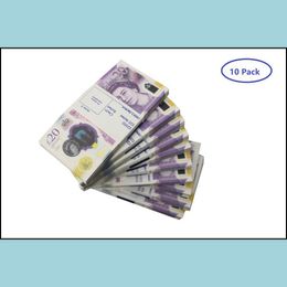 Novelty Games Prop Game Money Copy Uk Pounds Gbp 100 50 Notes Extra Bank Strap Movies Play Fake Casino Po Booth For Tv Music Videos Dhmxl2726