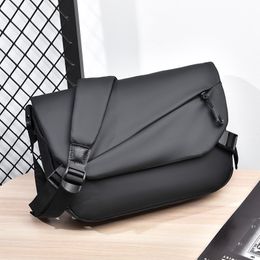 3pcs Messenger Bags Men PU Plain Large Capacity Fashion Sport Shoulder Bag Mix Colour
