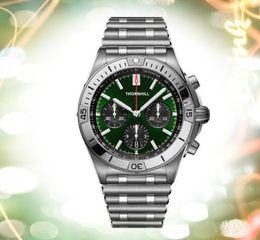 All Dials Work Designer Mens 42mm Watches Stopwatch Quartz Waterproof Calendar DAYDATE President classic atmosphere Clock Wristwatch Montre De Luxe Gift