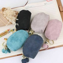 Wallets Women's Small Mini Wallet Card Key Holder Coin Purse Clutch Bag Money Coin Pouch L221101