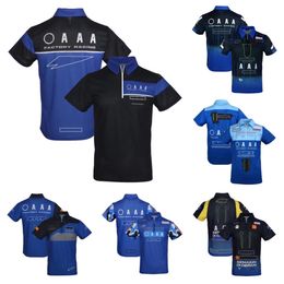 Off-road motorcycle clothing summer racing lapel POLO shirt custom short-sleeved team clothing