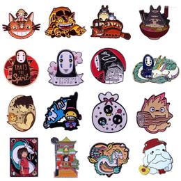 Brooches LT74 Anime Art Figure Collection Hard Enamel Pin And Women Lapel Backpack Bags Badge Friend Kids Gifts Jewelr