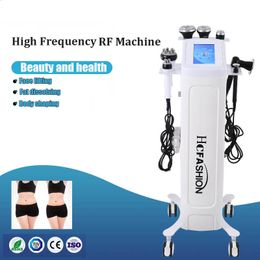 Portable 7 in 1 Cavitation Ultrasound Slimming Machine Weight Loss Rf Vacuum Beauty Rf Muscle Stimulator Body Sculpting Machines