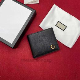 Luxuryluxury hot-selling design card holder bag fashion simple coin purse retro cold wind mens small wallet portable clutch bags