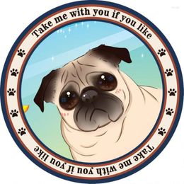 Carpets Pug Area Rugs And For Kids Baby Home Living Room Round Cartoon Dog Soft Large Bedroom Cushion Bathroom Yoga Bath Mats