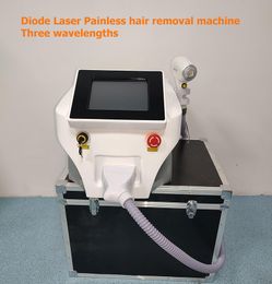 808nm 1064nm 755nm Diode Laser hair removal machine Skin rejuvenation beauty salon equipment