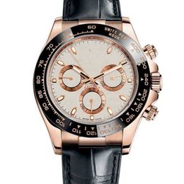Designer watch RLX Luxury Tirao designer watches wristwatch men's mechanical trend three eye six needle business leisure KICTL