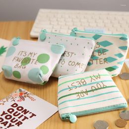 Storage Bags Portable Women Small Coin Money Holder Travel Cute Mini Sanitary Napkin Canvas Zipper Lipstic Cosmetics