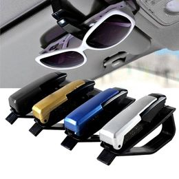 Interior Accessories Sun Glasses Clips For Car Visor Universal Card Ticket Holder Fastener Portable Storage Clip