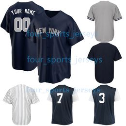 2023 Yankees Baseball Мужчины Женщины Молодежные майки Custom Miguel Andujar Brett Gardner Aaron Hicks Aaron Judge Gerrit Cole DJ LeMahieu Luis Severino Rizzo Torres Джерси