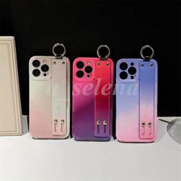 Designer Silicone Cell Phone Cases For IPhone 11 12 13 14 Pro Promax Plus Phone Case with Wristband