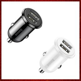 CC190 Dual USB Car Charger 4.8A Mini Phone Chargers in Car For iPhone 12 Pro Max ForXiaomi ForSamsung Chargering