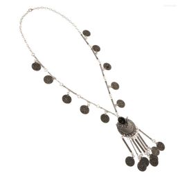Choker Ethnic Tribal Boho Beads Coin Fringe Necklace Belly Dance Bohemian Jewellery