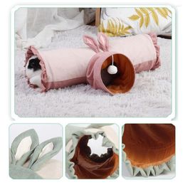 Cat Toys Small Animals Collapsible Spacious Space Tubes Guinea Pig Tunnels Hamster Tunnel Pet Game