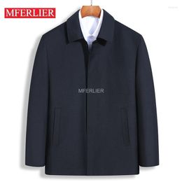 Men's Jackets Spring Autumn Large Size Coats 7XL Bust 150cm 6XL 5XL Loose Men