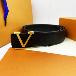 Designer Belt Luxury Women Men Belts Fashion Classical Black Red White Blue Smooth Buckle Real Leather Strap 3.8cm Come with Gift Box and Handbags