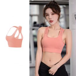 Women's Shapers HYRAX Women's Sports Bra Shockproof Running Mesh Breathable Gathering Sexy Beautiful Back Fashion Cross Europe America