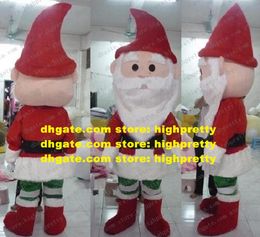 Mascot Costume Father Christmas Santa Claus Clause Kriss Kringle Adult Cartoon Character Marketing Planning Family Gifts zz5010