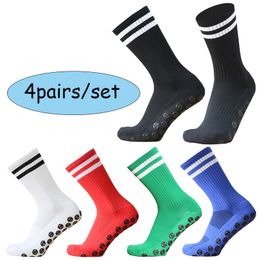 Sports Socks FS Striped Football Socks Men Nonslip Silicone Breathable Professional Grip Soccer Socks 221102