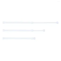 Shower Curtains Tension Rods Curtain Rod Spring Windowshowercurtains Rust Drilling Extension Closet Accessories