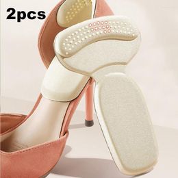 Women Socks 2pcs Shoes Pads High Heel Liner Insole Pain Relief Protection Sticker Sneakers Adjustable Antiwear Feet Inserts Insoles