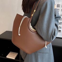 Evening Bags Big Pu Leather Shoulder Side For Women Bag Lady Handbags And Purses High Capacity Totes 2022 Winter The Latest