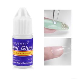 Nail Glue Nail Glue Fast Dry Adhesive Acrylic Art False Tips 3D Decoration Manicure Tools Drop Delivery 2022 Health Beauty Salon Dhhoo