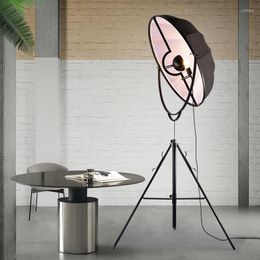 Floor Lamps Loft Retro Industrial Style Nordic Personality Radar Studio Exploration Living Room Bedroom Creative Tripod Lamp