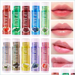 Lip Balm Fruit Lip Balm Moisturising Hydrating Lipstick Natural Colourless Lipgloss Lips Care Mask Drop Delivery 2022 Health Beauty Ma Dhlm0