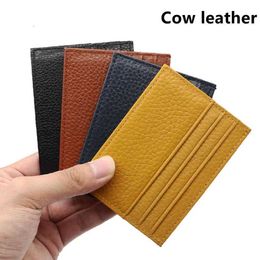 Wallets High quality Cowhide Female Caviar Card Holder Classic Ball Grain Leather Coin Purse ID Wallet L221101