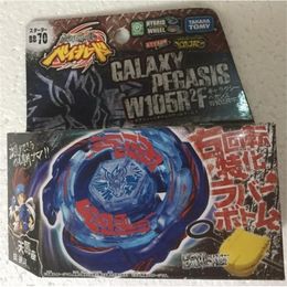 Spinning Top TOMY BEYBLADE METAL FUSION BB70 GALAXY PEGASIS PEGASUS W105R2F Launcher 221101