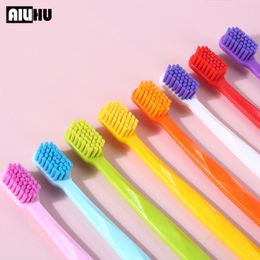 Toothbrush 8pcset Family Version Colour To Protect Gum Health Oral Cleaning Adult Soft Hair Couple 221101
