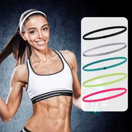 Yoga Hair Bands 2021 Running Fitness Cycling Headband Elastic Sports Women Men Klr Outdoor Anti-perspirant L221027