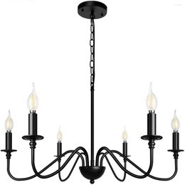 Chandeliers American Chandelier Retro Industrial Style Farmhouse Country Restaurant Bar Table Lamp Kitchen Corridor Iron Art E14 Light