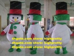 Christmas Xmas Snowman Snow Man Mascot Costume Adult Cartoon Character Promotional Items Grand Opening Classic Giftware zz5188